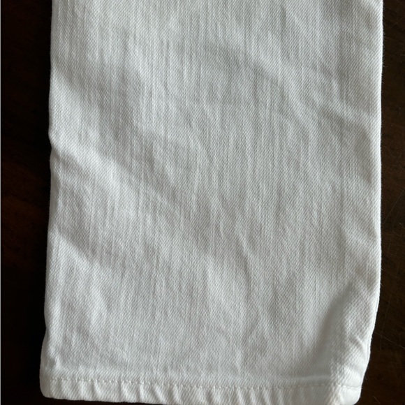 J Crew White Slim Broken In Boyfriend Jeans Size 27 Nearly New - Picture 6 of 6